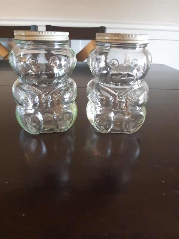 Vintage Kraft Peanut Butter Glass Jars with Lids in Arts & Collectibles in St. Catharines - Image 2