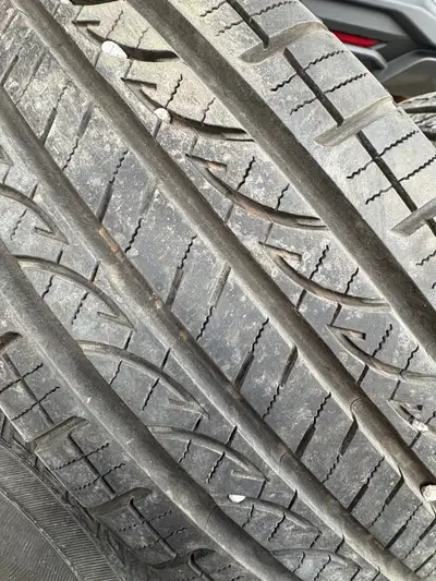 Came from 2019 Corolla. Tires been in storage for a while no dry rot, no cracks, all tires are in Pe...