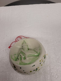 Porcelain Christmas Tree Ornament