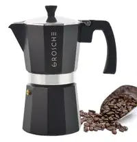 BNIB Grosch Moka Espresso Maker & Electric Coffee Grinder