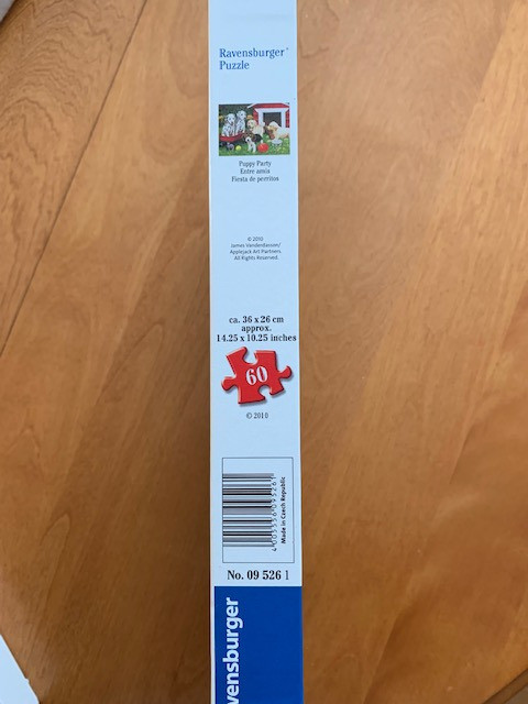 SALE Ravensburger  Puppy  Puzzle Brand New  ( 60 pc) in Toys & Games in City of Halifax - Image 4