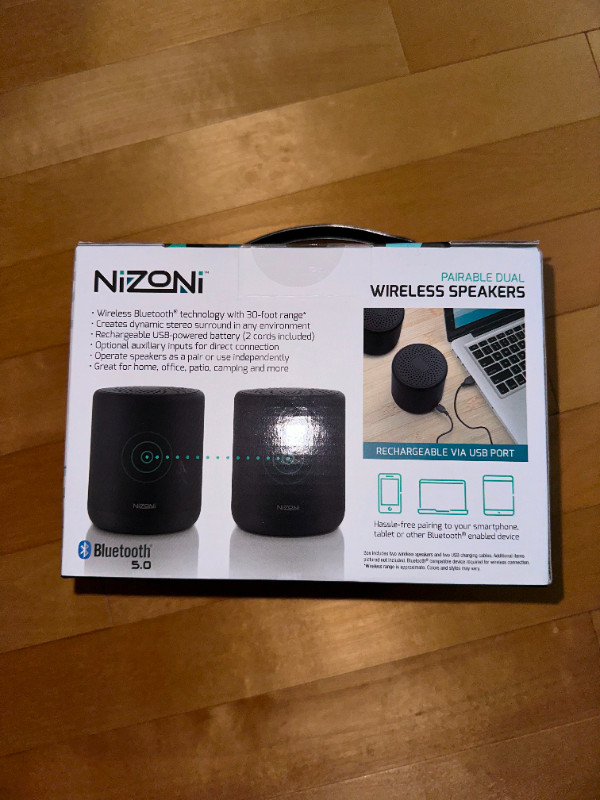 NIZONI WIRELESS SPEAKERS in General Electronics in Ottawa - Image 2