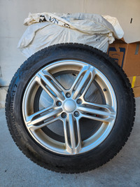 Winter Tires with Rims- Continental Viking Contact 7 - 215/60R17