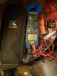 TRMS DIGITAL CLAMP ON METER WITH TEMPERATURE