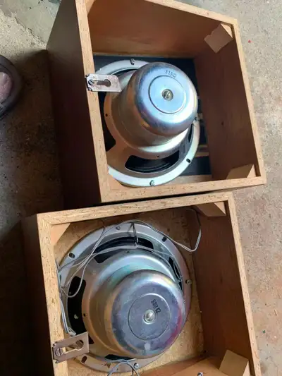 One pair of 8' speakers $10 each., View more