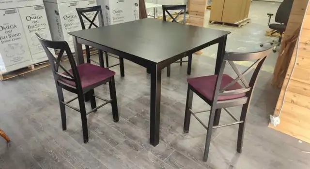 table high top bar level in Dining Tables & Sets in Barrie - Image 4