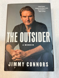 Book: THE OUTSIDER (JIMMY CONNORS) - VG / Read Only Once !