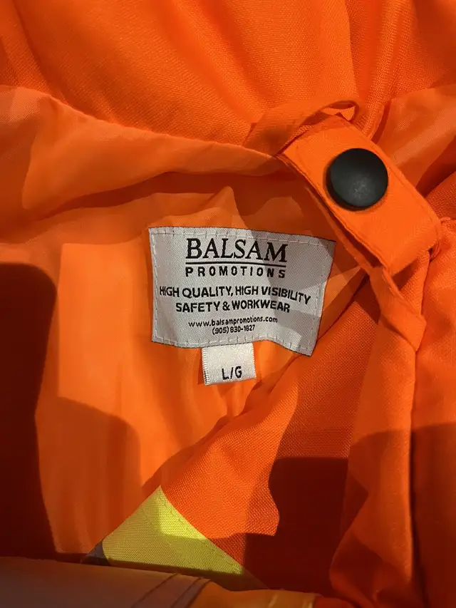 Balsam promotions 5-in-1 jacket with safety stripes in Men's in Winnipeg - Image 3