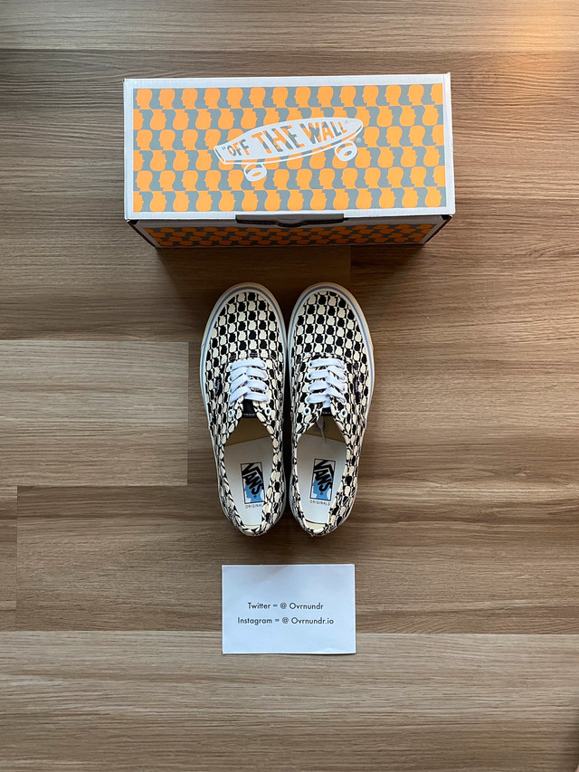 Brain Dead x Vans OG Authentic LX Checkerboard (Size 10.5) in Men's Shoes in Ottawa - Image 3