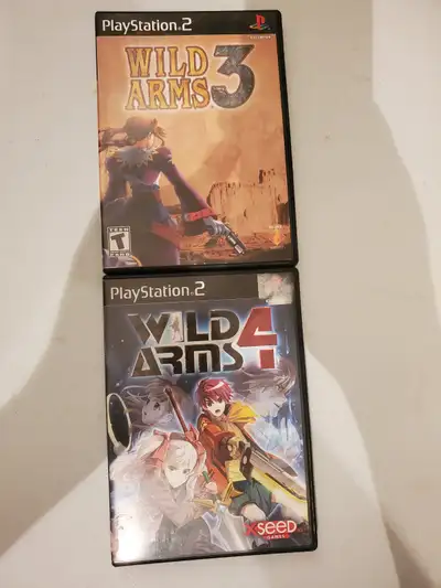 PS2 Wild Arms Bundle 3 & 4, View more