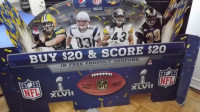 NFL SUPERBOWL 2012 HORIZONTAL POSTERBOARD DISPLAY/steelers,GBay