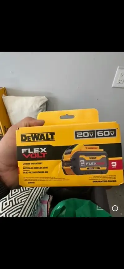 DeWalt FlexVolt Battery, View more
