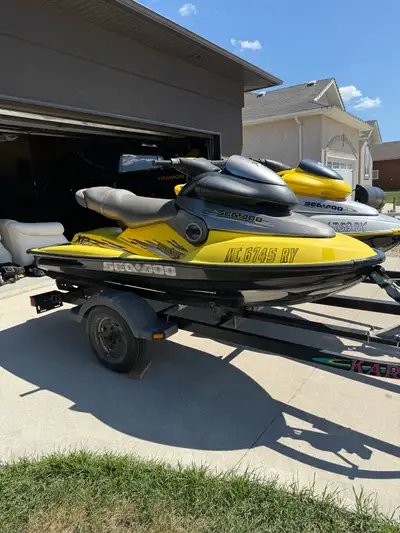 I have 2 Sea doos up for grabs. Ones a 2000 XP and the other is a 2001 XP both with the 998 cc motor...