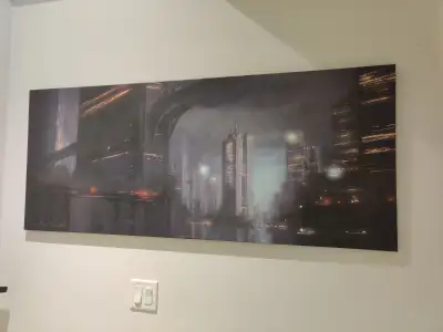 "Night City" by Belin - Wall art, View more