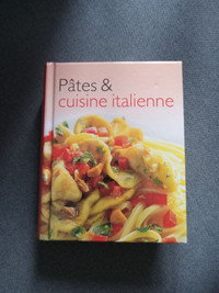 livre de recettes Pâtes et cuisine italienne