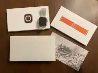 Apple Watch Ultra 49mm (GPS + Cellular) - Orange Alpine Loop!