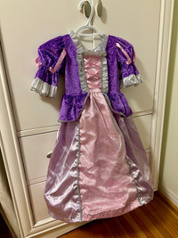 Rapunzel Costume 5-6T Great Pretenders Girls Princess Dress