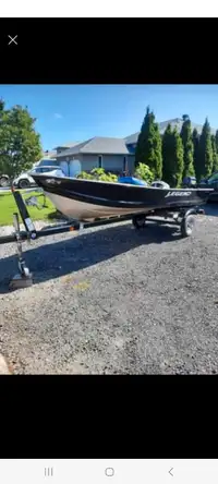 2015 Boat, motor and trailer package