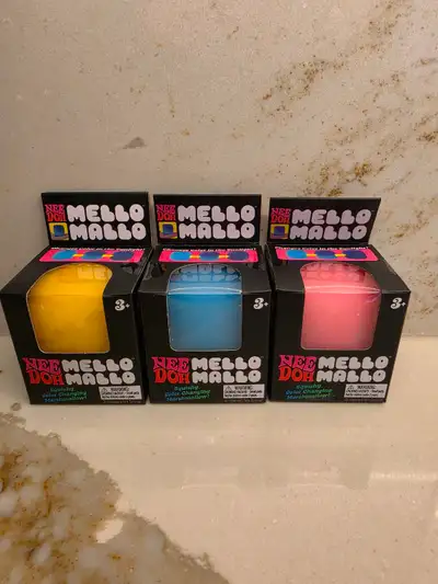 Rare! Mello Mallo Color Change Needoh $20each, View more