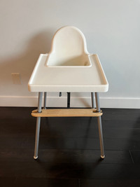 IKEA High Chair + Etsy Footboard 