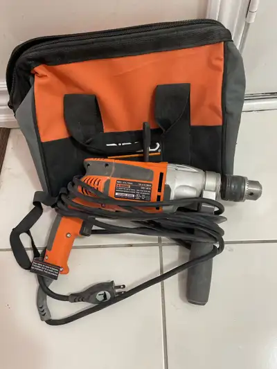 Ridgid 1/2 inch Hammer Drill like new, View more
