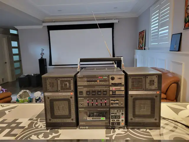Sony FH-5 - High quality, High density component system. Boombox
