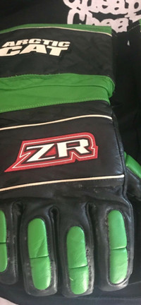 Arctic Cat Leather Racing Gloves 