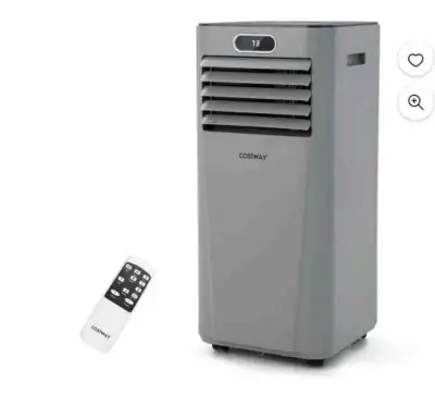 Costway 10000 BTU Portable Air Conditioner w/ Remote Control Mod, View more