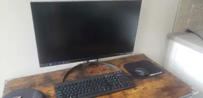 A 2 year old Dell inspiron desktop computer and 27 in. Phillips 4 k monitor. Everything like new. Lo...