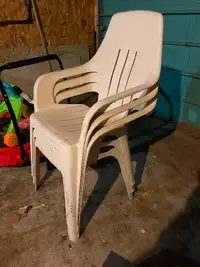 Free white chairs