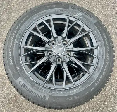 1 BRAND NEW TIRES 3 1 SEASON USED WITH CRW ALLOY RIMS BOLT PATTERN 5X 114.3 CENTER BORE 67.1MM RETAI...