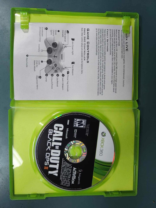 Call Of Duty Black Ops II Xbox 360 in XBOX 360 in Winnipeg - Image 2