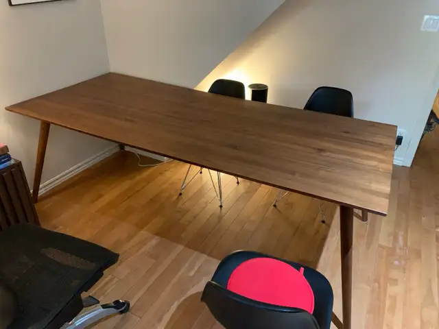 Dining table for 8 Walnut from Article.com in Dining Tables & Sets in City of Toronto - Image 4
