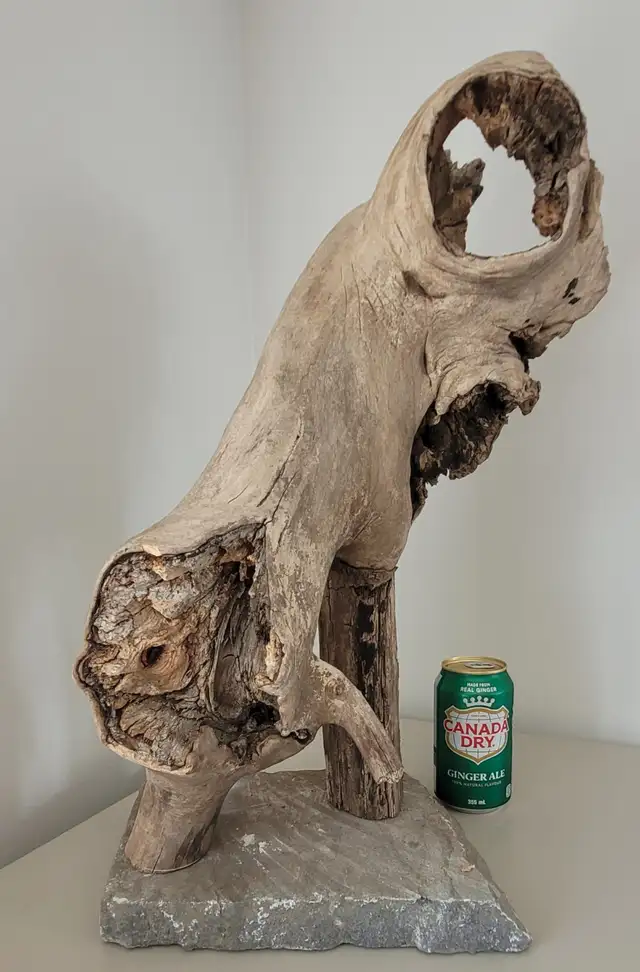 Bois Flotté Accessoire sur base Aquarium Driftwood w/base in Hobbies & Crafts in Laval / North Shore - Image 4