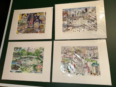 MICHAEL STORRINGS ART-PARK AVENUE -TIMES SQUARE-4th of JULY NY, View more