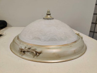 Frosted Glass Dome Flush Mount ceiling light fixture
