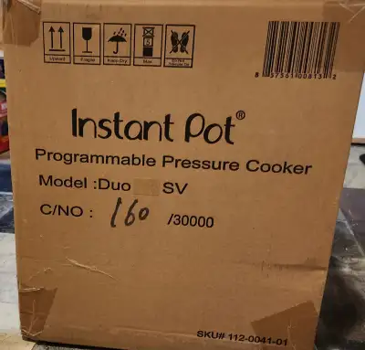Programmable Pressure Cooker Instant Pot!  For Only $80!, View more