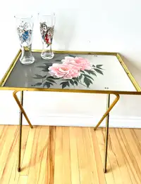 Un table pliante vintage 