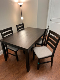 Dining Table with Four Chairs _ In Perfect Shape