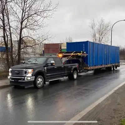 Remorque col-de-cygne Maxi-Roll 2022 – 40’ + 8’ | Prête à travailler À vendre : remorque col-de-cygn...