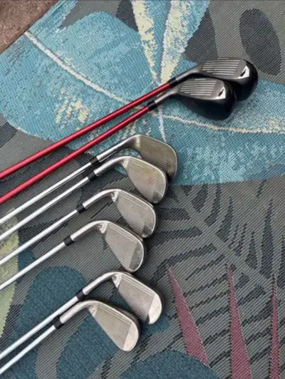 Callaway xr irons and hybrids 6-9 3 wedges and 4/5 hybrids, View more