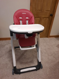 High chair peg-perego siesta (berry/pink)