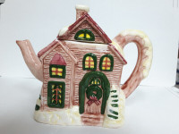 Winter or Christmas Themed Tea Pot