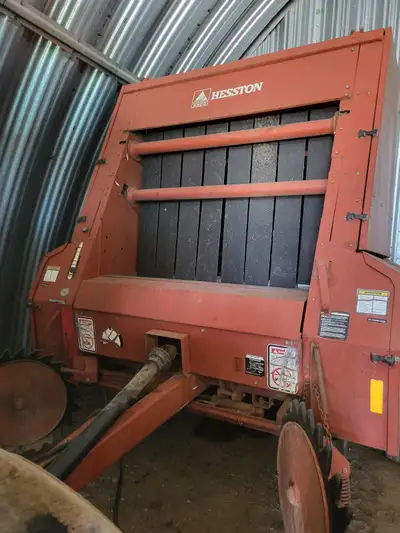 Hesston 565A autotie hardcore baler. 540 pto. Makes 6x5 bales. I owned it for 15 years baling 100 to...
