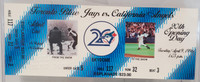 Toronto blue jays 1996 opening day ticket 