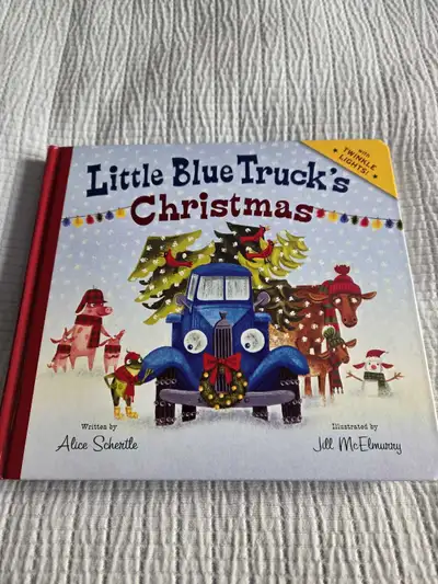 Little Blue Truck Christmas Book , View more