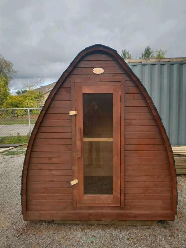 Sauna kits lean2 pods barrels cabins  dans Santé et besoins spéciaux  à Barrie - Image 3