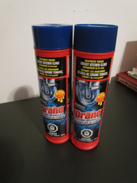 Drano granules clean a sink clogged with hair or food very well,