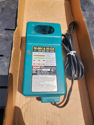 Makita Dc1414t 7.2v 9.6V 12V 14.4v Ni-mh &Ni-cd Battery Charger, View more