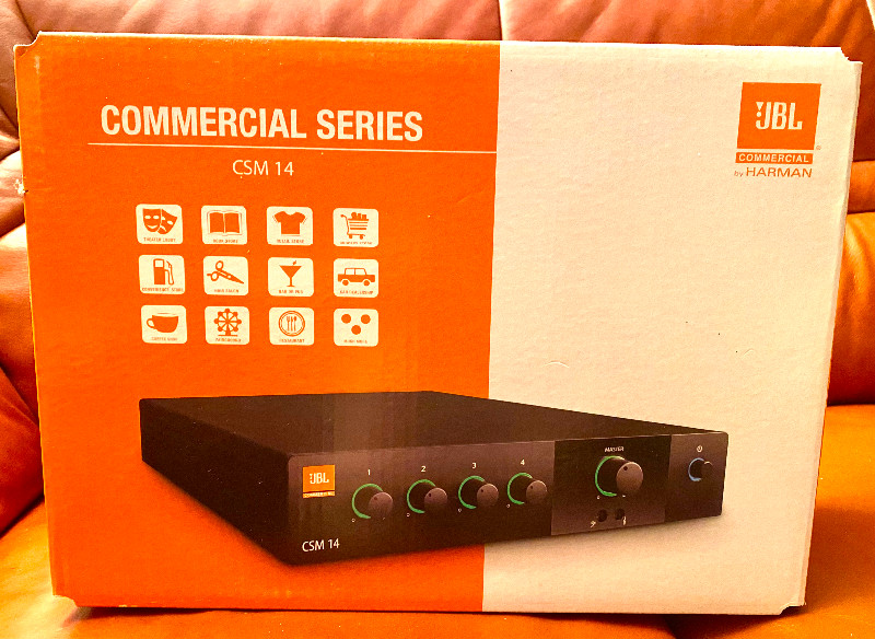 JBL CSM 14 Commercial Audio mixer (New) Other City of Toronto
